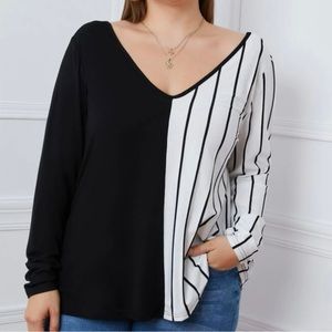 Brand New Black/white Long Sleeve - Bundle 5 items under $10 for $20